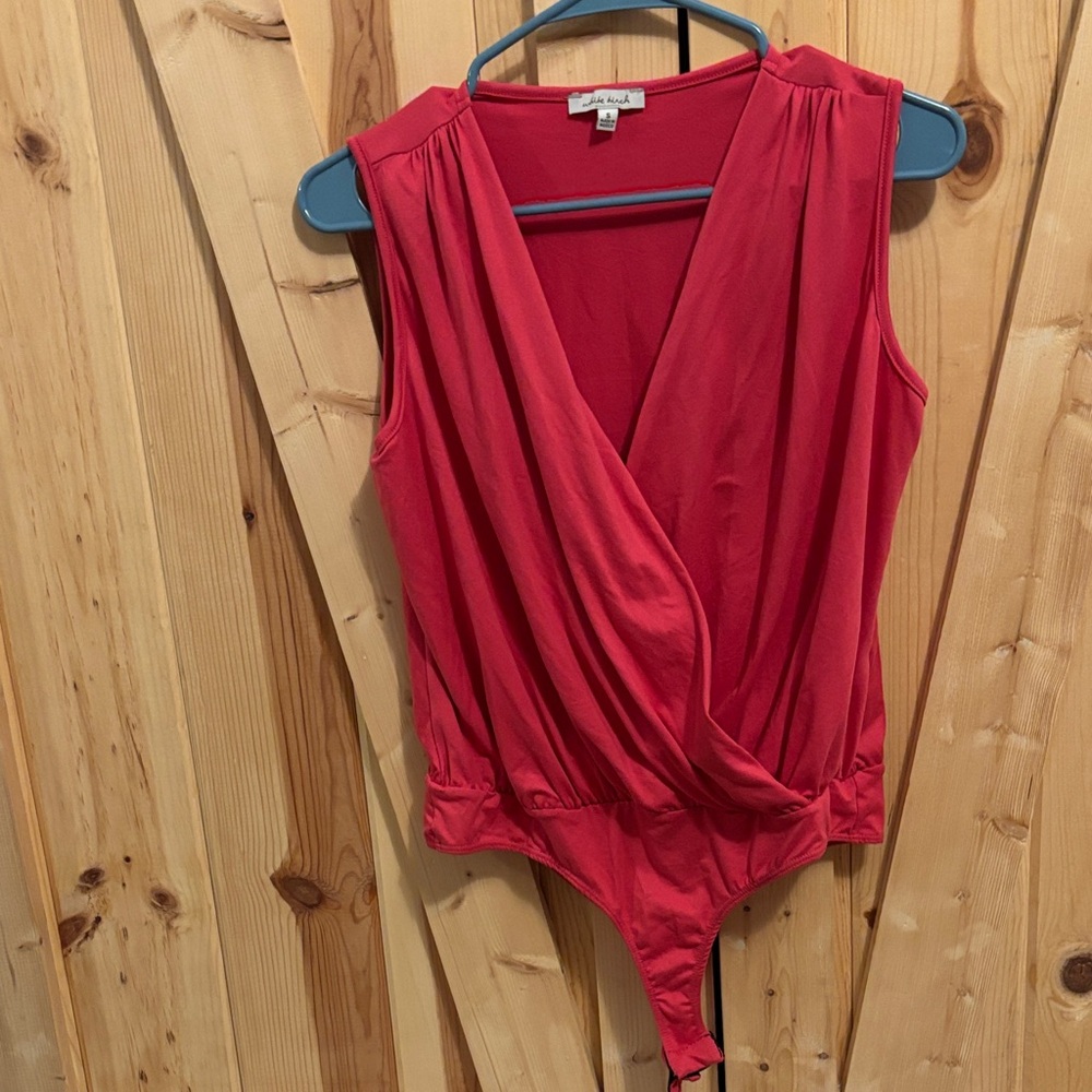 White Birch Vibrant Red Top